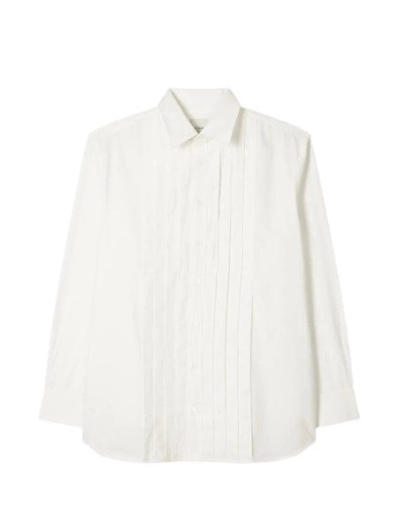 Camicia con pieghe sul davanti