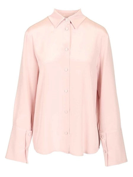 Camicia oversize Voliera in seta