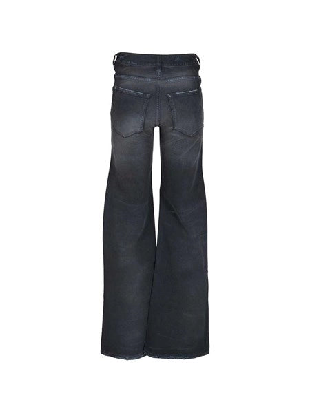 Jeans a vita curva
