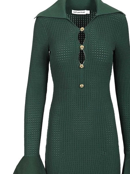 Abito midi in maglia