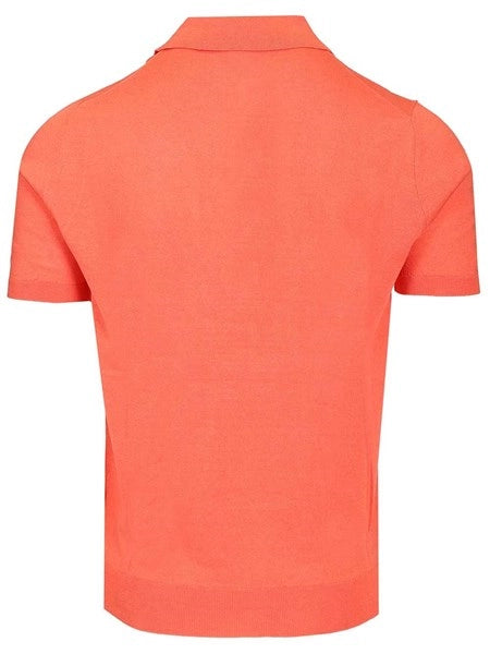 Polo in seta e cashmere