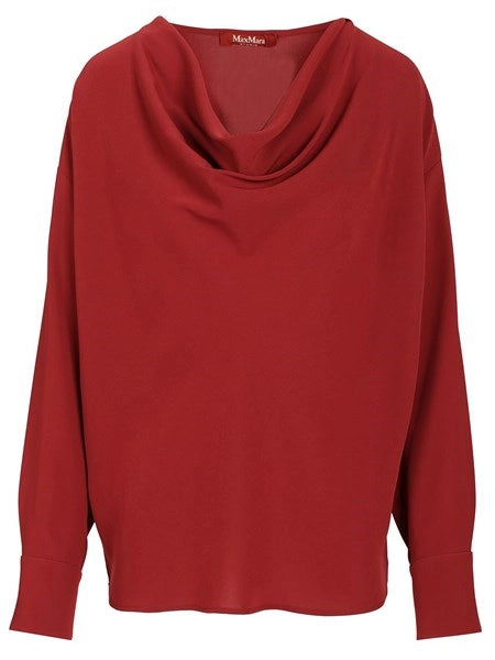 Blusa in cady tecnico leggero