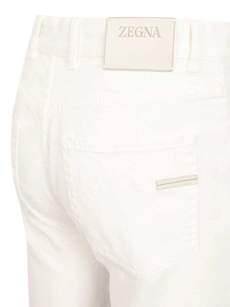 pantaloni Roccia in lino e cotone