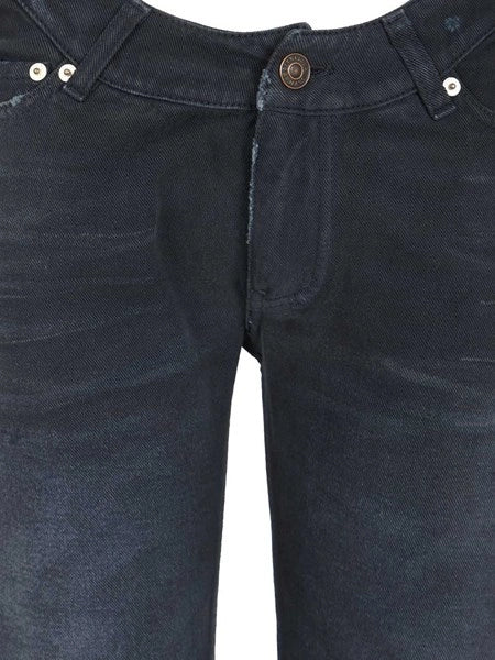 Jeans a vita curva