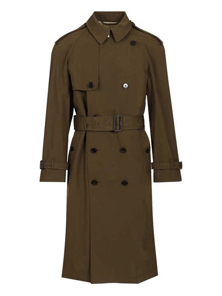 Trench lungo e leggero in cotone