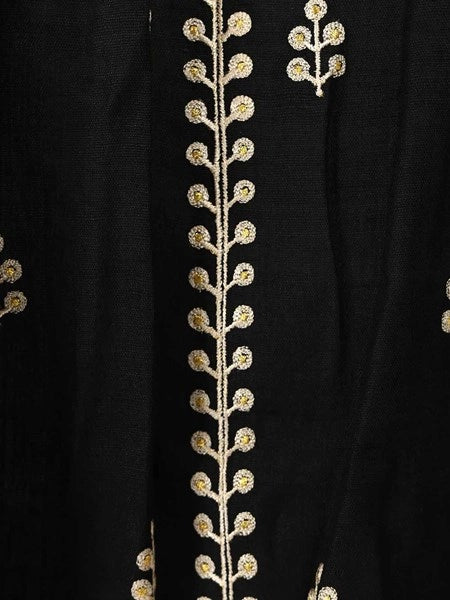 blusa rodis in seta tussar ricamata