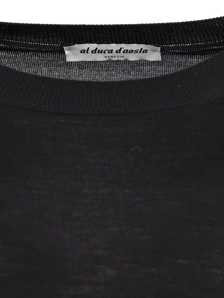 Maglia girocollo in lana 180s