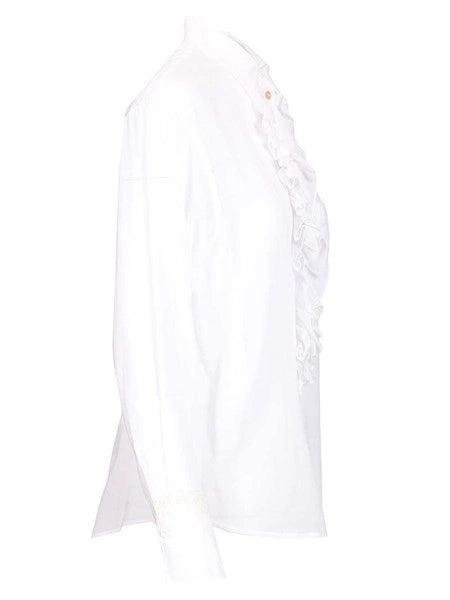 Camicia con rouches