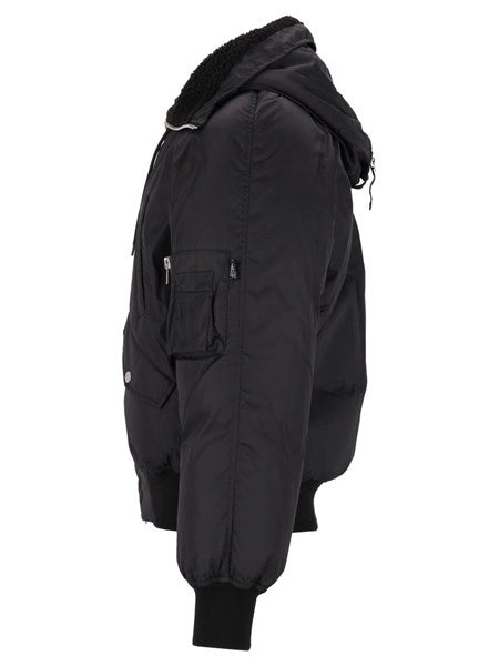 Giacca bomber con cappuccio