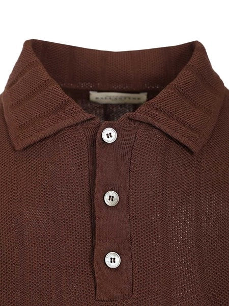 Polo in maglia di cotone