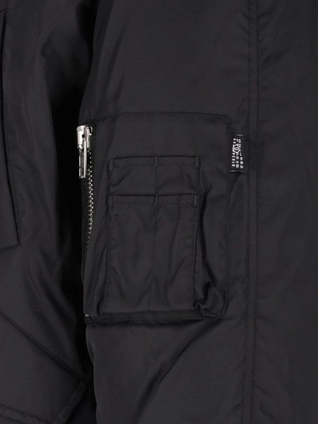 Giacca bomber con cappuccio