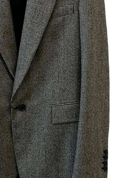 Giacca in lana pettinata