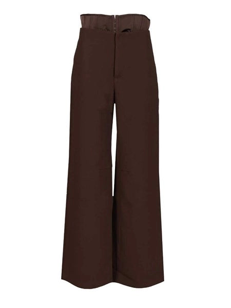 Pantaloni da tailleur "Corset"