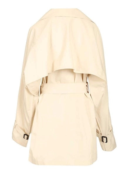Trench in cotone lavato