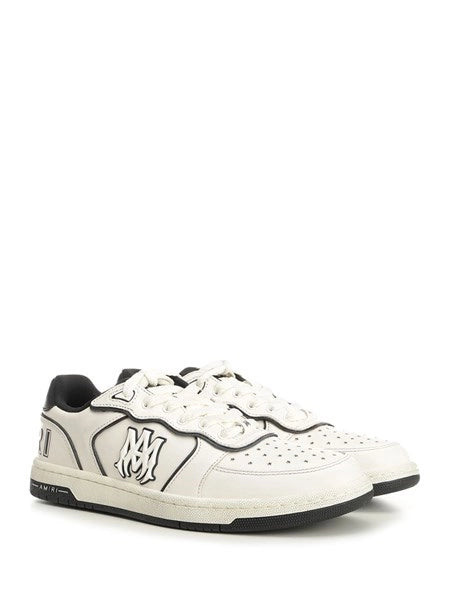 Sneakers Newport in pelle bianca