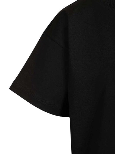 T-shirt in cotone con frange