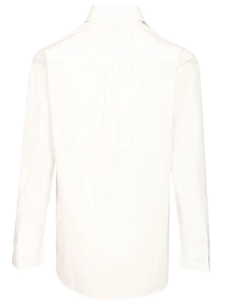 Camicia con pieghe sul davanti