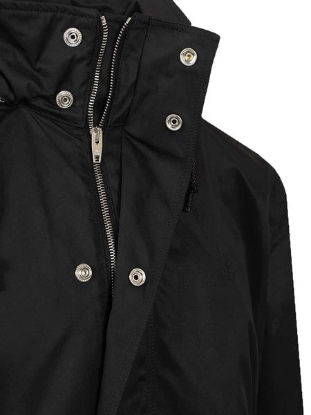 Giacca a vento in twill di nylon
