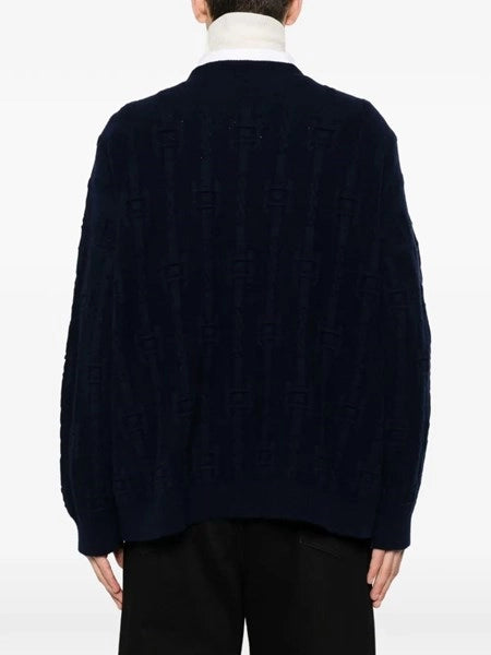 Maglione oversize in cashmere