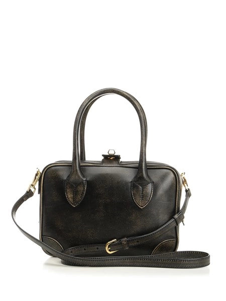 Borsa "Vita" in pelle vintage