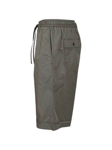 Shorts in tela di cotone