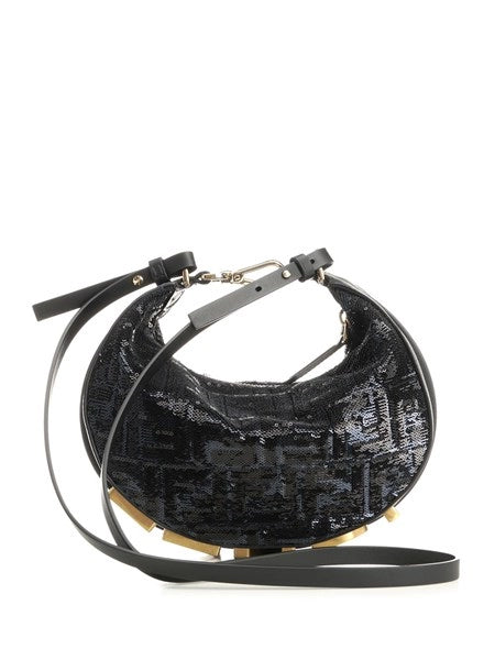Borsa hobo "Fendigraphy" Mini