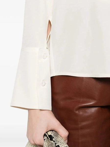Camicia oversize Voliera in seta