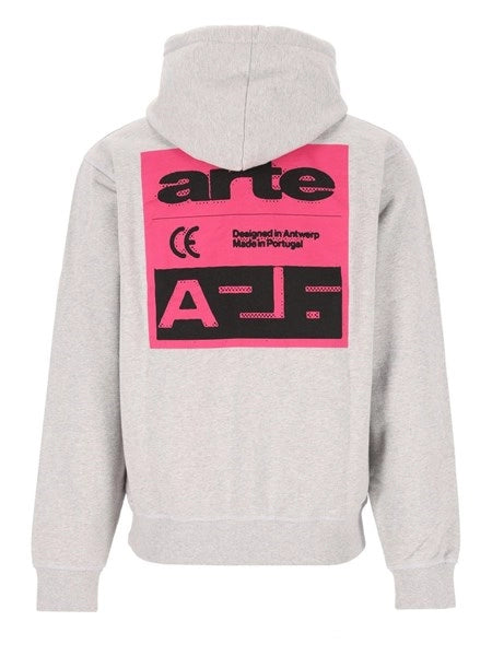 Felpa con cappuccio Pink Back
