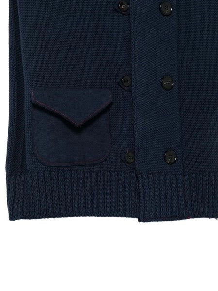 Gilet in maglia doppiopetto