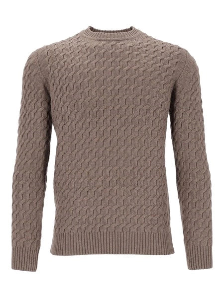 Maglione a trecce