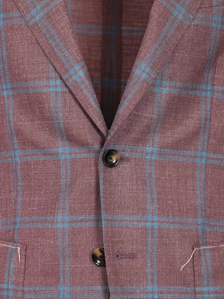 Blazer sfoderato check