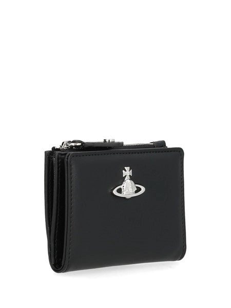 Porta carte sottile con patta