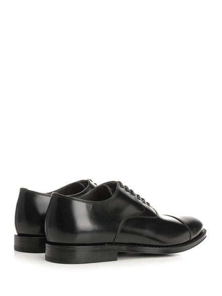 Scarpa Oxford in pelle spazzolata