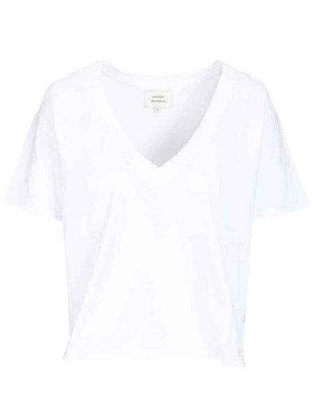 T-shirt a V cotone Supima
