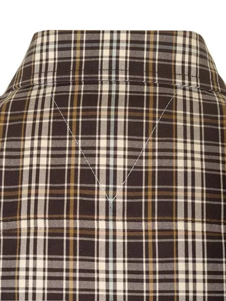 Camicia in cotone compatto