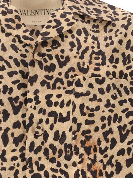 Camicia da bowling in seta