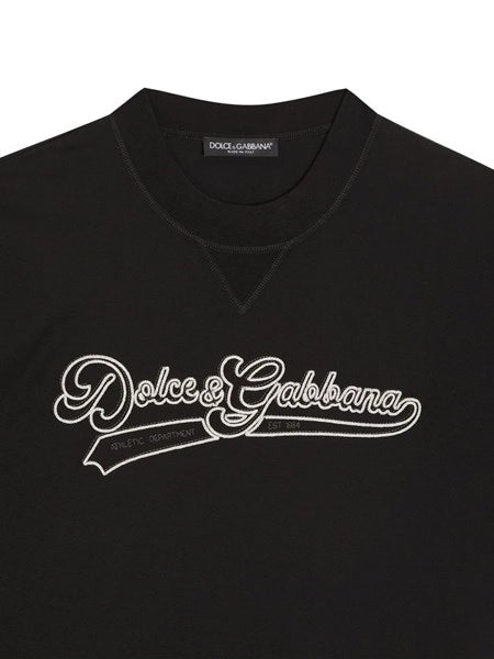 T-shirt in cotone con ricamo