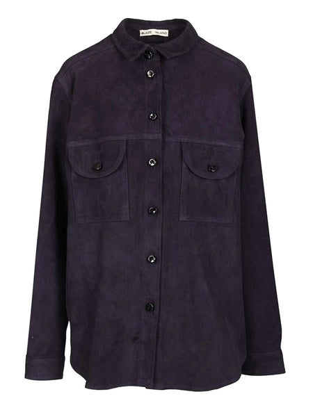 Camicia Viva Berber in suede