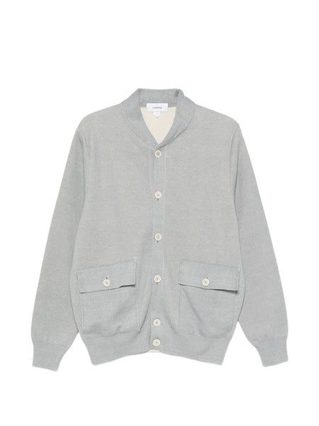 Giubbino in maglia di lino e cotone