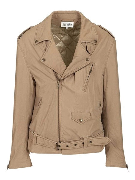 Giacca biker in cotone