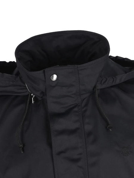 Giacca a vento in twill di nylon