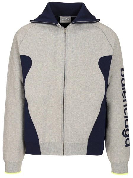 Cardigan A Maglia Con Zip Bodies