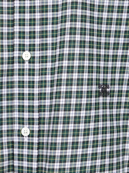 Ampia camicia in tartan