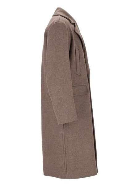 Cappotto oversize in lana