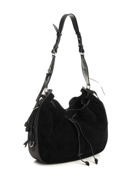 Borsa a spalla "Bolton" Medium in suede