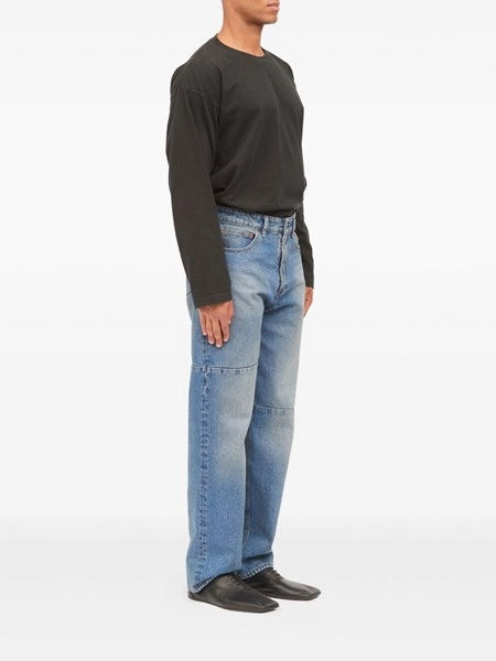Jeans a gamba dritta
