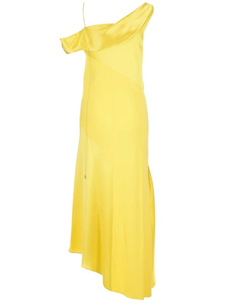 Abito midi drappeggiato