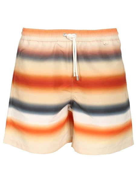 Short da bagno in tessuto tecnico
