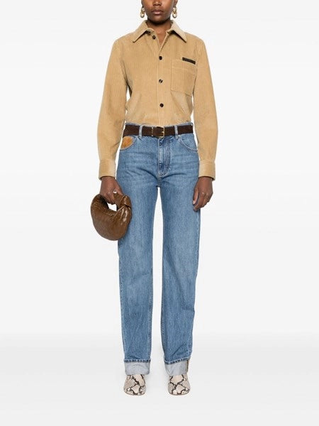Jeans a gamba dritta