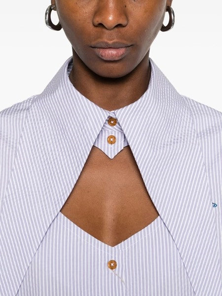 Camicia con cutout a cuore